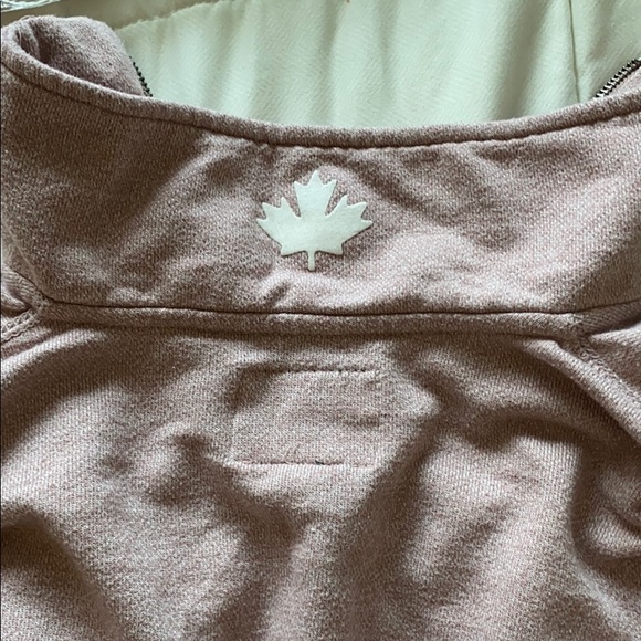 Roots pink quarter-zip sweater - Picture 5 of 5